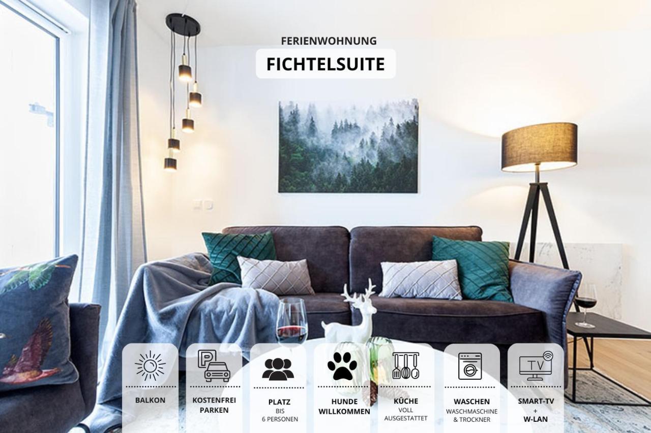 Die Fichtelsuite 1-6 Pers Ferienwohnung Nahe Ochsenkopf Sued 800M In Fleckl Warmensteinach Exteriér fotografie